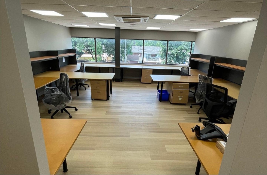 Laporte – Aménagement de bureaux commerciaux, réalisé par CLG Construction (photo 2)
