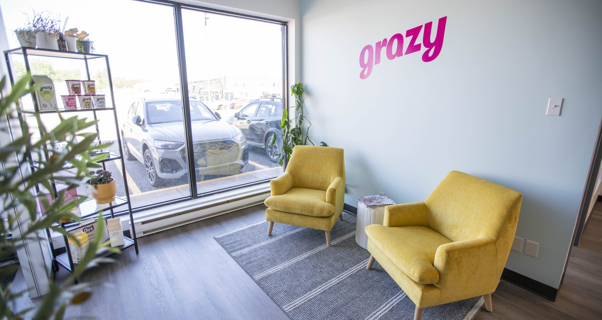 Grazy – Laboratoire et cuisine d’employés, réalisé par CLG Construction