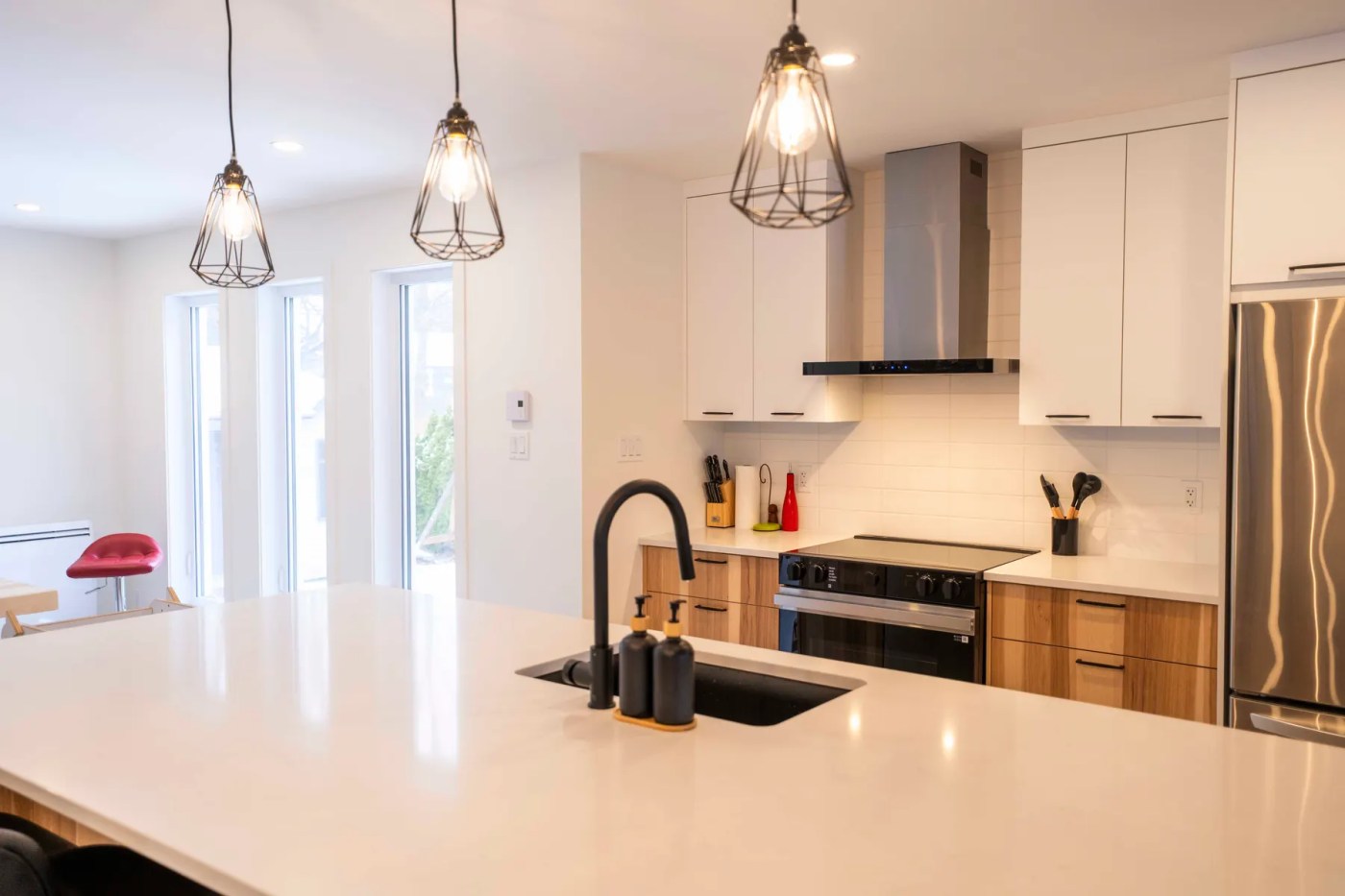 Des Passerins – Agrandissement de maison avec nouvelle cuisine, réalisé par CLG Construction (photo 5)