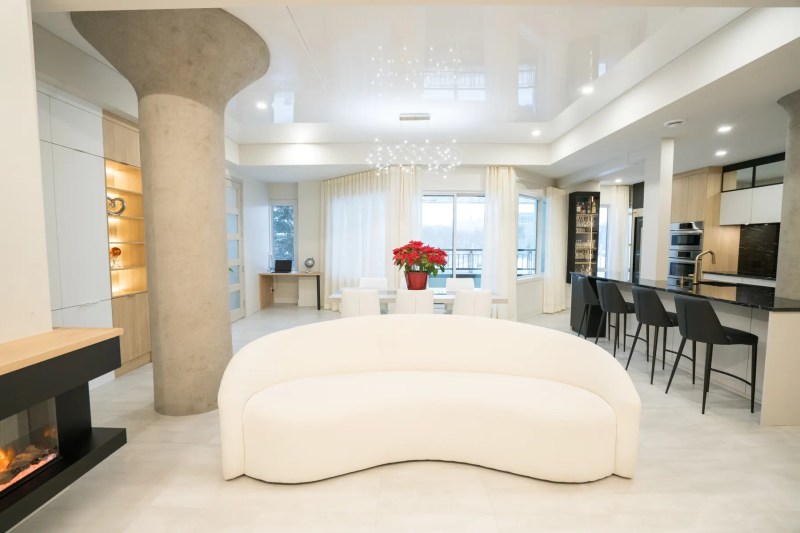 Boucher – Rénovation majeure d’un condo dans le Vieux-Québec, réalisé par CLG Construction