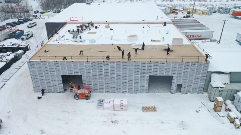 Bâtiment d’acier à Québec par CLG Construction (photo 9)