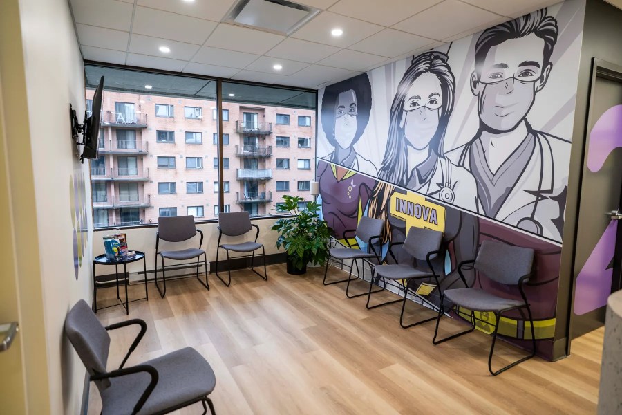 Innova Soins – Clinique médicale, réalisé par CLG Construction